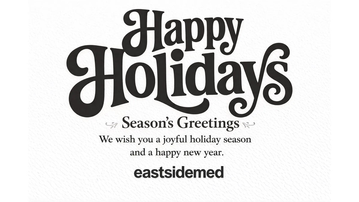 Happy Holidays 年末年始のご挨拶 eastsidemed