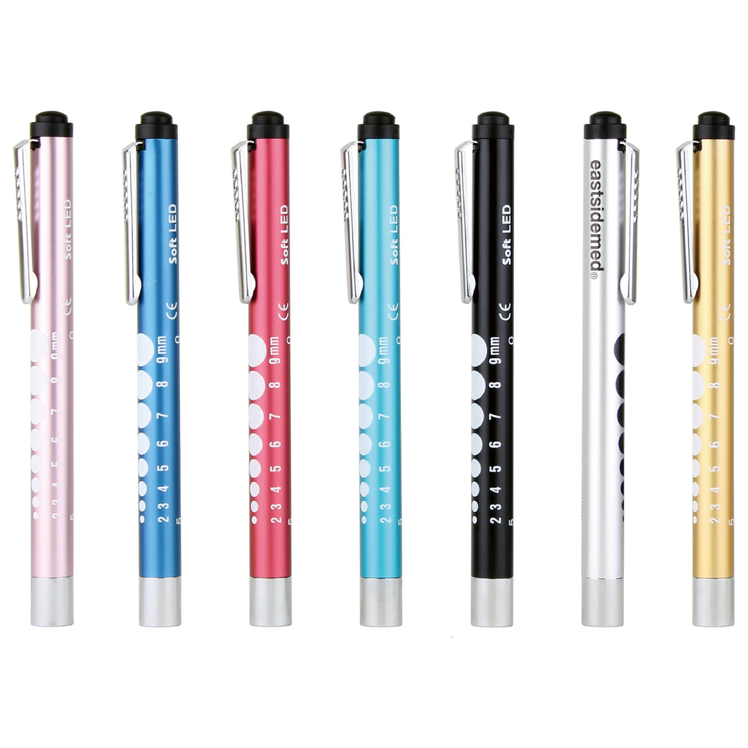 es soft LED Penlight -Knock-  / es ソフトLEDペンライト 瞳孔計付 -ノック式-