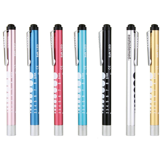 es soft LED Penlight -Knock-  / es ソフトLEDペンライト 瞳孔計付 -ノック式-